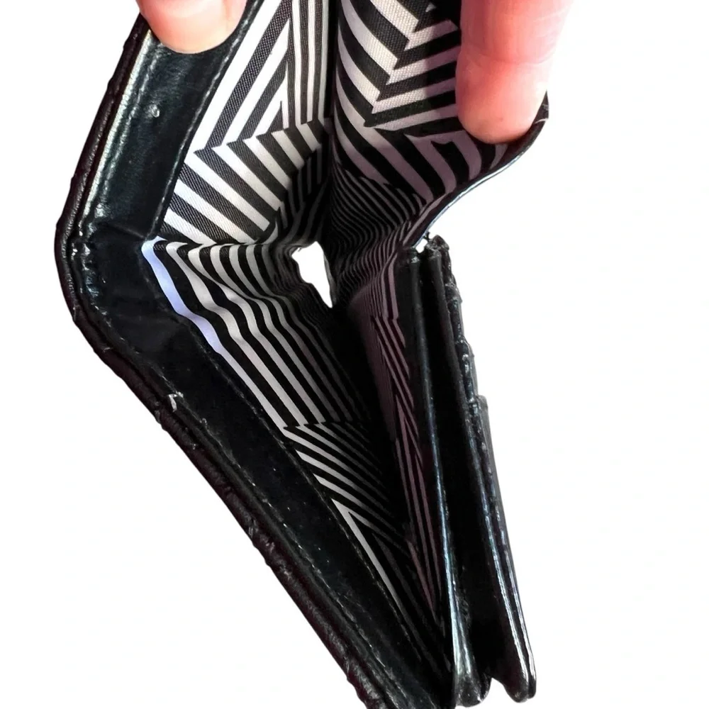 Nanette Lepore Small Wallet Card Holder Black